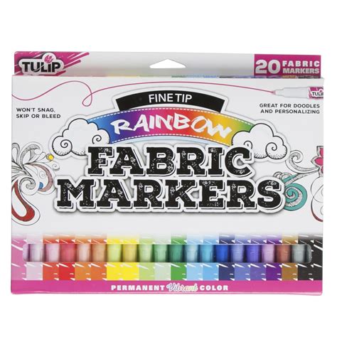 tulip metallic fabric paint markers|walmart fabric markers.